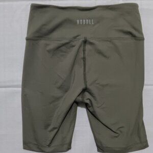 Nobull Womens Biker Shorts Size Small Pull‎ On Stretch Activewear